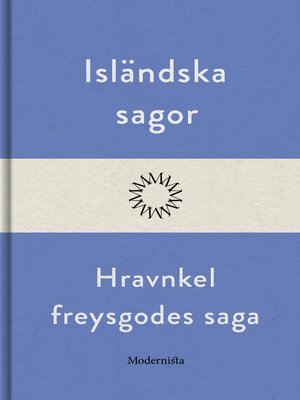 cover image of Hravnkel freysgodes saga
